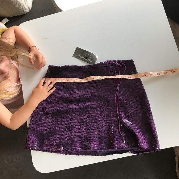 Bisou Bisou Michele Bohbot snake skin skirt set - Picture 6 of 8